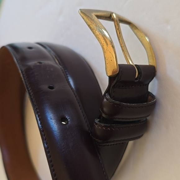 mens brown dress belt gold buckle 35mm Belts for Men with Automatic  Tonywell This brown leather belt will be great as a gift for people that like to stay aware of the trends but prefer classic looks with a small dose of fashion.Just one tip Mens Cognac Dress Belt With